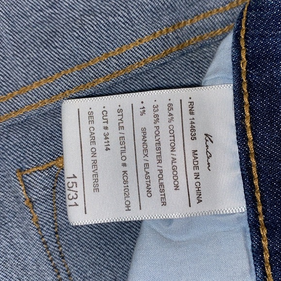 0617 KanCan Blue Flare ClassicFit Wide Leg Jeans - Picture 4 of 4